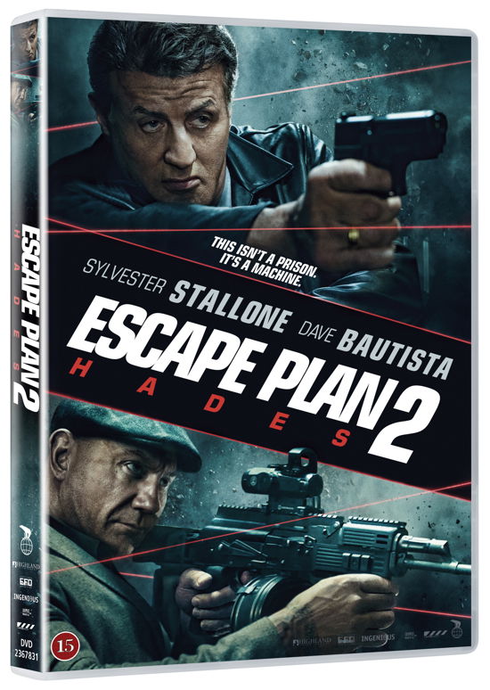 Escape Plan 2 -  - Elokuva -  - 5708758722803 - torstai 20. syyskuuta 2018