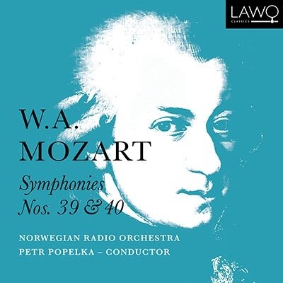 W.a. Mozart: Symphonies Nos. 39 & 40 - Norwegian Radio Orchestra - Musik - LAWO - 7090020182803 - 15 september 2023