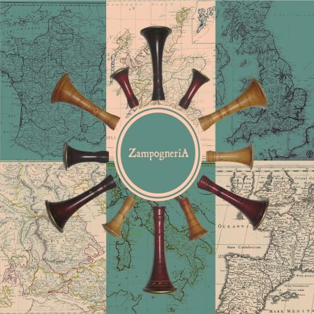 Cover for Zampogneria · Fiumerapido (CD) (2017)