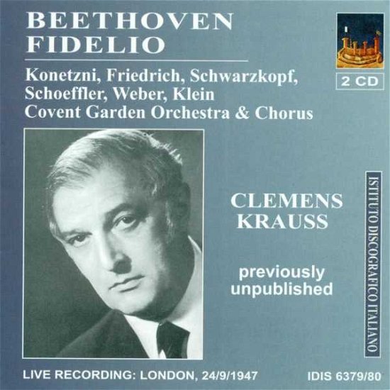 Cover for Beethoven / Friedrich / Klein / Konetzni · Fideli (CD) (2002)
