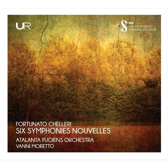 Cover for Atalanta Fugiens Orchestra &amp; Vanni Moretto · Chelleri: Six Symphonies Nouvelles (CD) (2022)