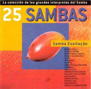 Cover for Various Artists · 25 Sambas: Samba Exaltaca (CD) (2002)