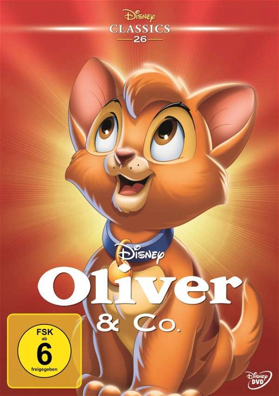 Cover for Oliver &amp; Co. · Oliver &amp; Co. - Disney Classics (DVD) (2018)