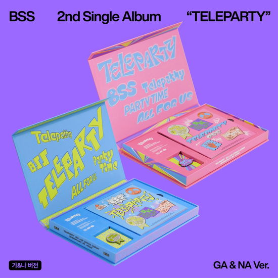 Cover for BSS (SEVENTEEN) · Teleparty (CD/Merch) [Random Photobook edition] (2025)