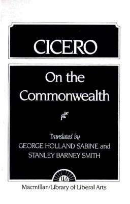 Cover for Marcus Tullius Cicero · Cicero: on the Commonwealth (Paperback Bog) (2025)