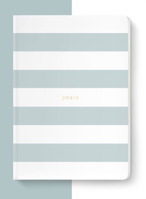 Cover for Spck · Spirit Stationery Striped A5 Notebook: Dusty Blue (Paperback Book) (2018)