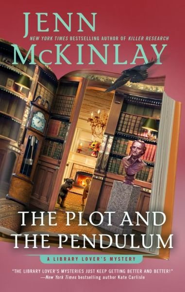 Cover for Jenn McKinlay · The Plot and the Pendulum (Hardcover bog) (2022)