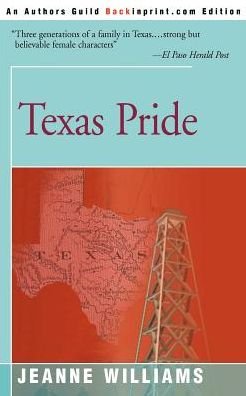 Cover for Jeanne Williams · Texas Pride (Paperback Bog) (2000)