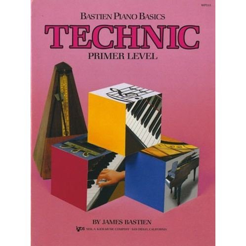 Bastien Piano Basics: Technic Primer - Bastien Piano Basics - James Bastien - Books - Kjos (Neil A.) Music Co ,U.S. - 9780849752803 - May 19, 1986