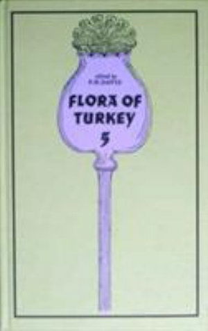 Cover for Peter Davis · Flora of Turkey, Volume 5 (Hardcover Book) (1984)