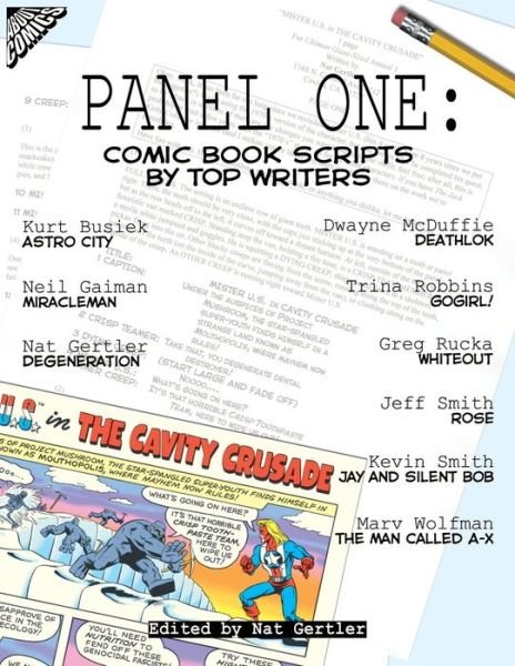 Cover for Pat Gertler · Panel One: Comic Book Scripts by Top Writers (Paperback Book) (2002)