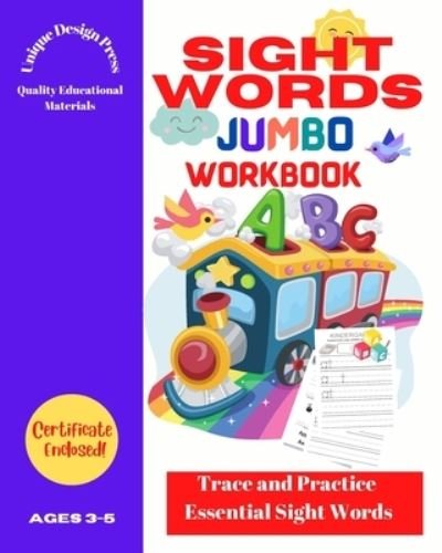 Cover for Inc. Blurb · Sight Words Jumbo Workbook (Paperback Book) (2024)