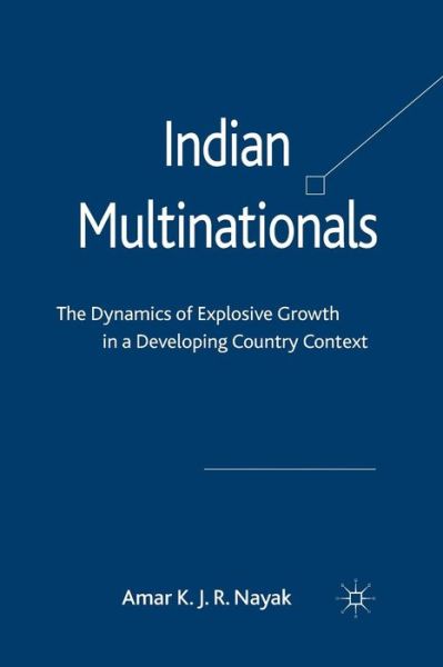 Cover for Nayak · Indian Multinationals (Bog) (2011)