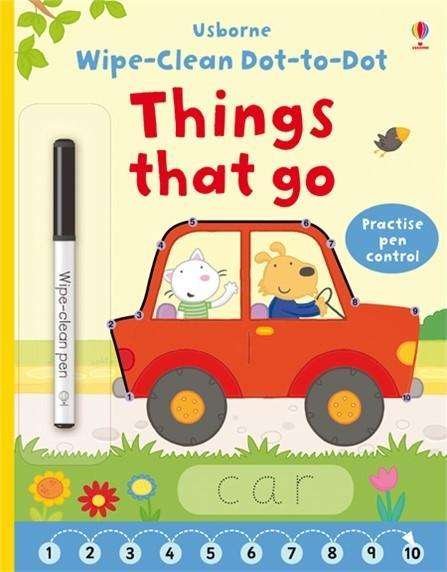 Wipe-clean Dot-to-dot Things that Go - Wipe-clean Dot-to-Dot - Felicity Brooks - Books - Usborne Publishing Ltd - 9781409597803 - September 1, 2015