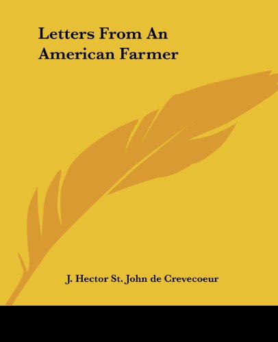 Cover for J. Hector St. John De Crevecoeur · Letters from an American Farmer (Paperback Book) (2004)
