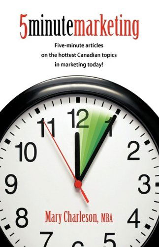 Cover for Mary Charleson · 5 Minute Marketing (Hardcover bog) (2009)