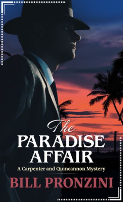 Cover for Bill Pronzini · The Paradise Affair (Hardcover Book) (2021)