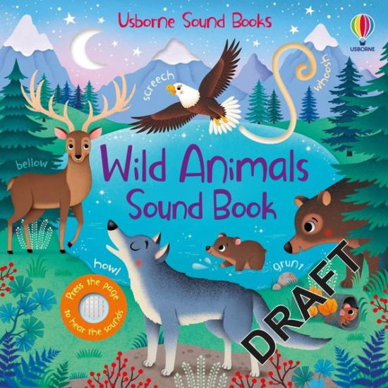 Wild Animals Sound Book - Sound Books - Sam Taplin - Kirjat - Usborne Publishing Ltd - 9781474991803 - torstai 20. tammikuuta 2022