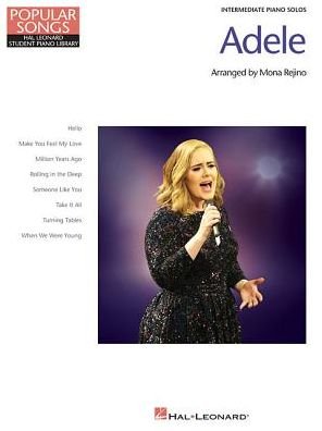 Cover for Adele · Adele - Popular Songs Series: 8 Beautiful Arrangements for Intermediate Piano Solo (Bok) (2016)