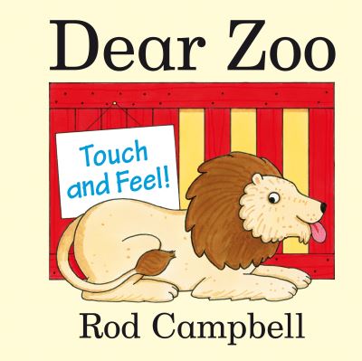 Dear Zoo Touch and Feel Book - Rod Campbell - Livros - Pan Macmillan - 9781529051803 - 2 de setembro de 2021