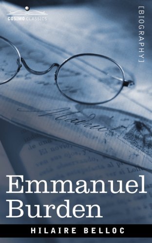 Cover for Hilaire Belloc · Emmanuel Burden (Paperback Bog) (2007)