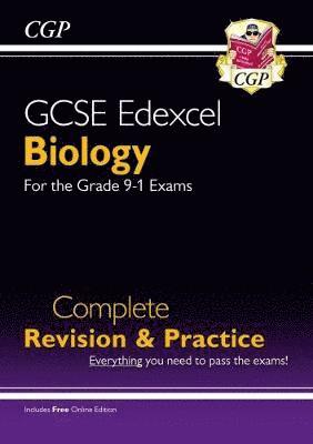 GCSE Biology Edexcel Complete Revision & Practice includes Online Edition, Videos & Quizzes - CGP Edexcel GCSE Biology - CGP Books - Böcker - Coordination Group Publications Ltd (CGP - 9781782948803 - 9 december 2022