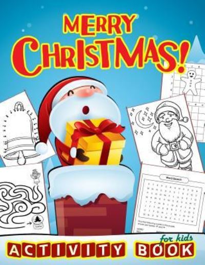 Cover for K Imagine Education · Merry Christmas Activity Book for Kids (Paperback Book) (2018)