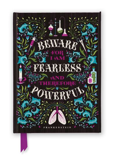 Cover for Nb A5 Fearless · Jenny Zemanek: Frankenstein (Foiled Journal) - Flame Tree Notebooks (Stationery) (2022)