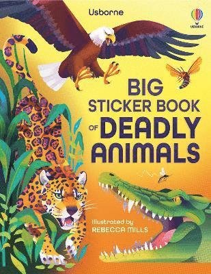 Cover for Alice James · Big Sticker Book Deadly Animals - Big Sticker Books (Taschenbuch) (2024)