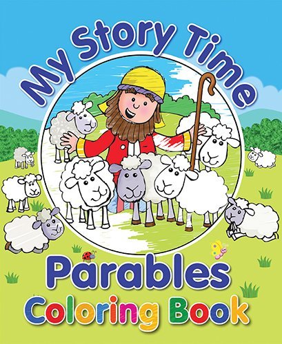 My Story Time Parables Coloring Book - Juliet David - Books - Candle Books - 9781859859803 - December 1, 2013