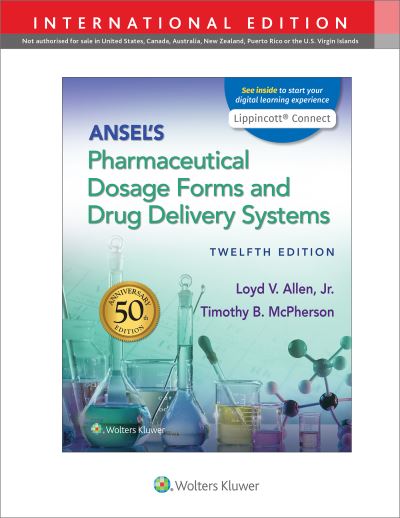 Cover for Loyd Allen · Ansel's Pharmaceutical Dosage Forms and Drug Delivery Systems (Paperback Book) [Twelfth, International edition] (2021)