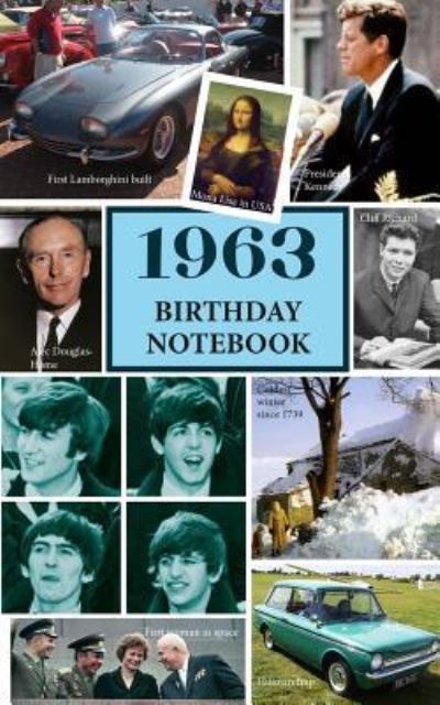 Cover for Montpelier Publishing · 1963 Birthday Notebook (Paperback Book) (2017)