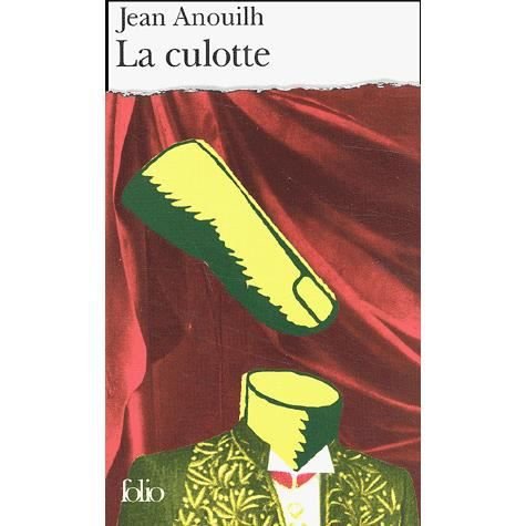 Cover for Jean Anouilh · Culotte (Folio) (French Edition) (Paperback Book) [French edition] (1985)
