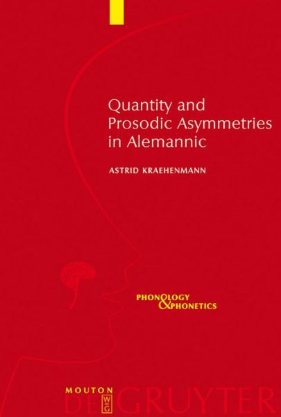 Cover for A. Kraehenmann · Quantity and Prosodic (Book) (2003)