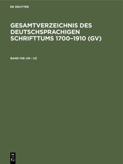 Cover for Peter Geils · - Uz : Aus : Gesamtverzeichnis des deutschsprachigen Schrifttums (N/A) (1986)