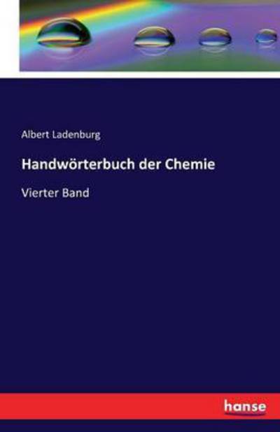 Cover for Ladenburg · Handwörterbuch der Chemie (Book) (2016)