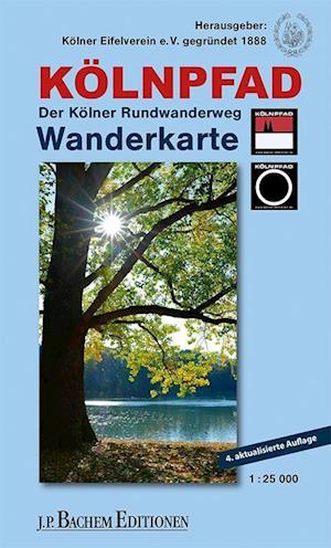 Cover for Bachem J.P. Verlag · KÖLNPFAD. Wanderkarte (Map) (2008)