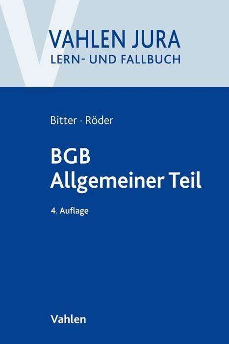 Cover for Bitter · BGB Allgemeiner Teil (Book)