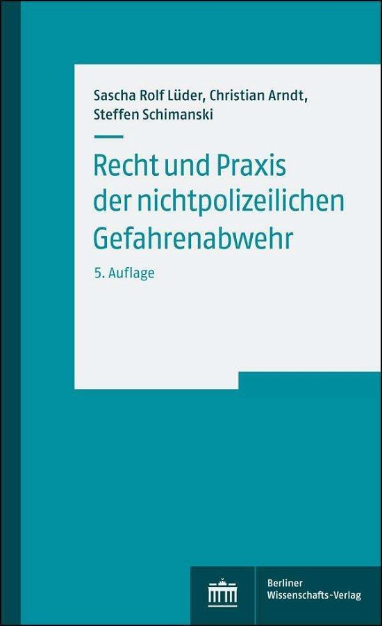 Cover for Lüder · Recht und Praxis der nichtpolizei (Book)