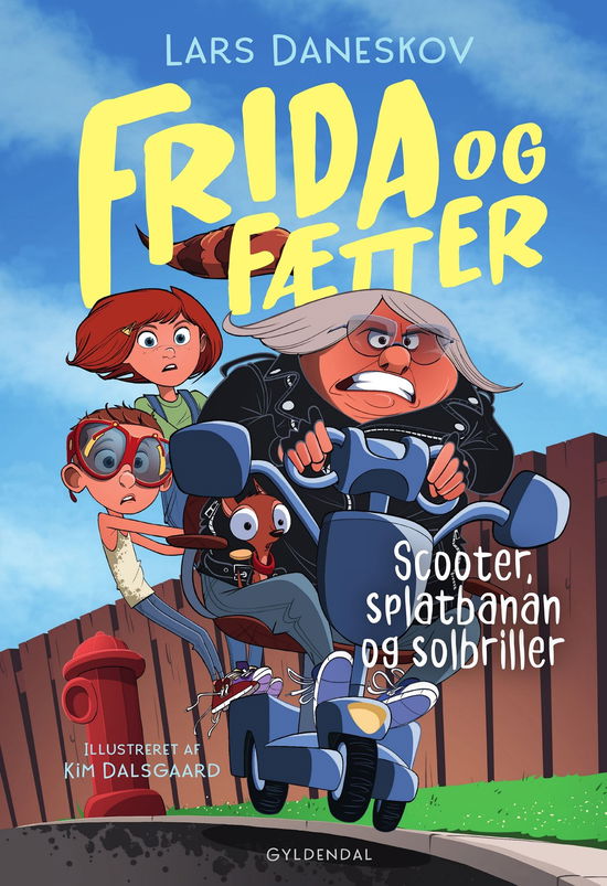 Cover for Lars Daneskov · Frida og fætter: Frida og Fætter 2 - Scooter, splatbanan og solbriller (Innbunden bok) [1. utgave] (2023)