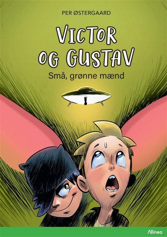 Cover for Per Østergaard · Læseklub: Victor og Gustav - Små grønne mænd, Grøn Læseklub (Indbundet Bog) [1. udgave] (2023)