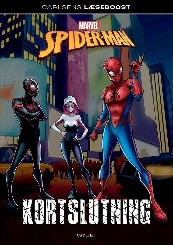 Cover for Marvel · Carlsens Læseboost – Marvel: Spider-Man - Kortslutning (Bound Book) [1.º edición] (2022)