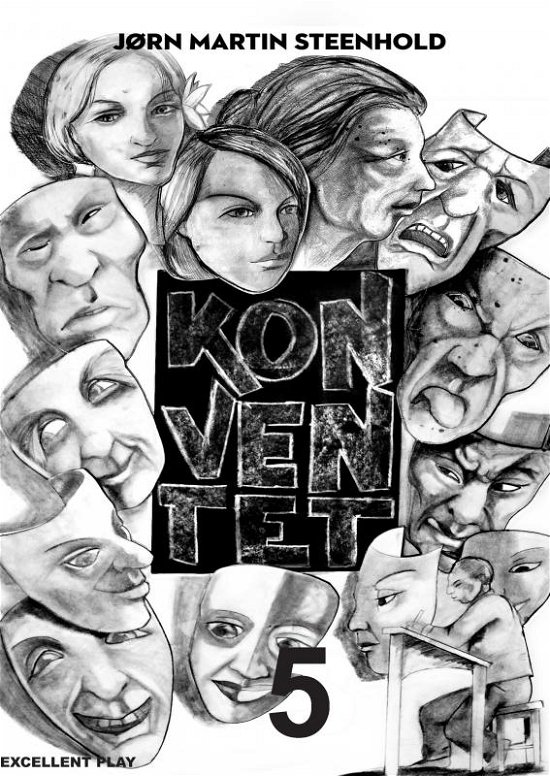 Cover for Jørn Martin Steenhold · Konventet 5 (Pocketbok) (2023)