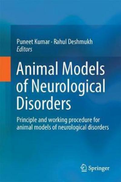 Cover for Animal Models of Neurological Disorders (Bok) [1st ed. 2017 edition] (2018)