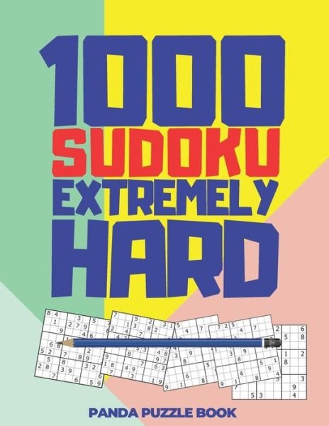 Cover for Panda Puzzle Book · 1000 Sudoku Extremely Hard (Paperback Book) (2020)