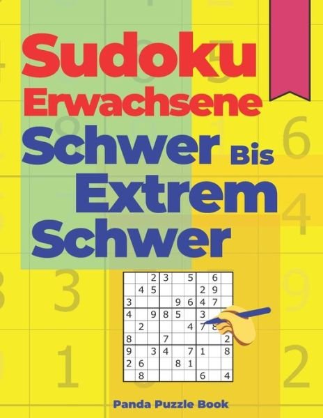 Cover for Panda Puzzle Book · Sudoku Erwachsene Schwer Bis Extrem Schwer (Taschenbuch) (2020)