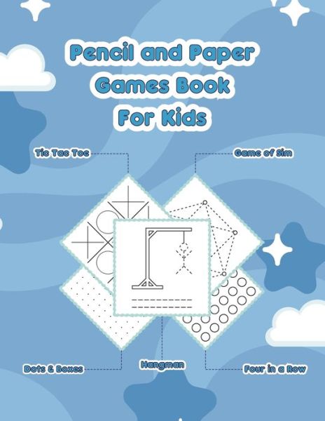 Cover for Moyo Publishing · Pencil And Paper Games Book For Kids (Paperback Book) (2020)