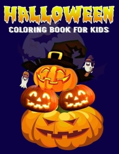 Cover for Xskul Art · Halloween Coloring Book For Kids (Taschenbuch) (2020)