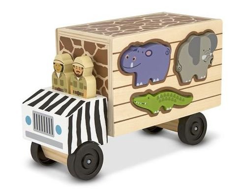 Animal Rescue Shape-sorting Truck: Animal Rescue Shape-sorting Truck - Melissa & Doug - Books - Melissa & Doug - 0000772051804 - March 13, 2013