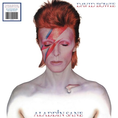 Cover for David Bowie · Aladdin Sane (Silver Vinyl) (LP) (2018)